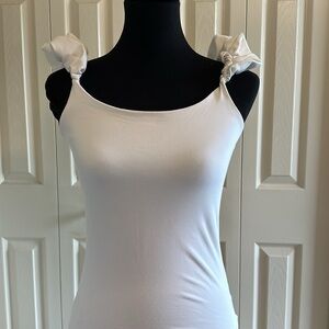 Express ruffle sleeve bodysuit